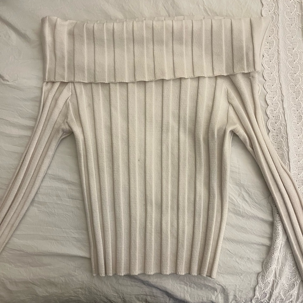 Fold-Over Sweater